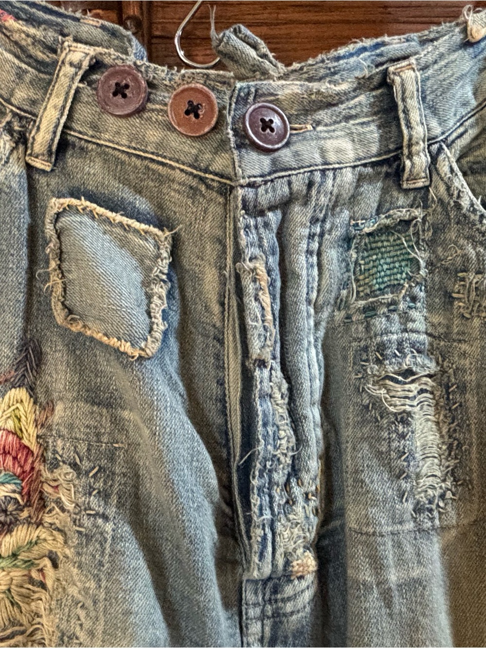 Magnolia Pearl Hummingbird Miner Denims 907 Faded Indigo - Picture 11 of 16